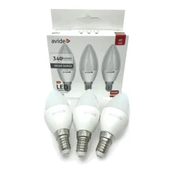 E14 LED pærer | 340lm | 3000K | 4W | Value Pack med 3 stk.