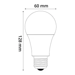 E27 LED Pære | 11W | Dæmpbar | 3000K | 240° | 1055 lm