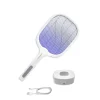 Elektrisk Fluesmækker | Genopladelig | 2i1 | UV Insektlampe | 3000V