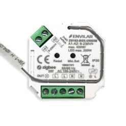 ENVILAR Zigbee Lysdæmper 3.0 | 4-Pak | Max. 200W LED / 400W Halogen | Philips HUE Kompatibel