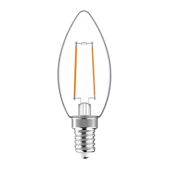 E14 Pære | Filament Pære | LED | 2.5W | 2700K | 250lm