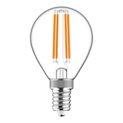 E14 Pære | Mini Globe | Filament | LED | 2W | 2700K | 250lm