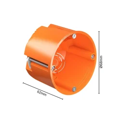 Eurodåse | Forfradåse | Ø68MM | Dybde 62MM