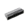 Fjeder Samlemuffe | 8-polet | 450V | 24A | Transperant/Koksgrå