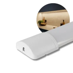 Fladt LED Armatur | 60cm | 3CCT | 1600lm | 16W | Hvid