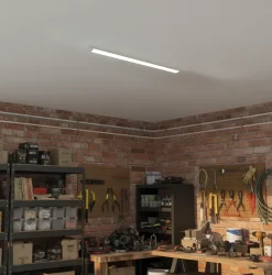 Fladt LED armatur | 120cm | 10-Pak | CCT | 25/30/40W | LOTOS | Hvid