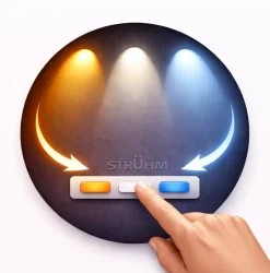 Fladt LED armatur | 120cm | 10-Pak | CCT | 25/30/40W | LOTOS | Hvid
