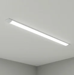 Fladt LED armatur | 120cm | 10-Pak | CCT | 25/30/40W | LOTOS | Hvid