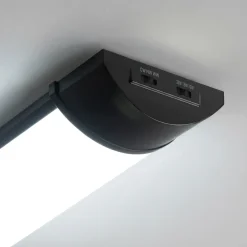 Fladt LED armatur | 120cm | 10-Pak | CCT | 25/30/40W | LOTOS | Sort