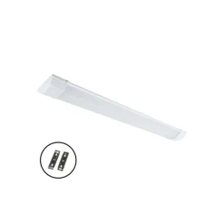 Fladt LED armatur | 60cm | 10-Pak | CCT | 10/15/20W | LOTOS | Hvid