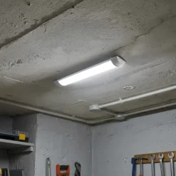 Fladt LED armatur | 60cm | 10-Pak | CCT | 10/15/20W | LOTOS | Hvid