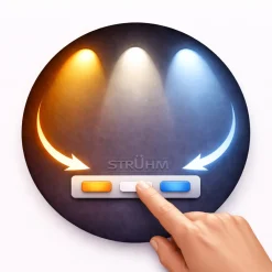 Fladt LED armatur | 60cm | 10-Pak | CCT | 10/15/20W | LOTOS | Hvid