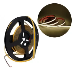 Freecut COB LED Strip 24V | 5m | 8mm | 3000K | 675lm/m | 9W/m | IP20