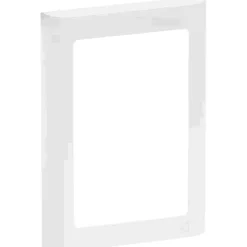 Fuga designramme 63 Soft | 1.5 modul | hvid