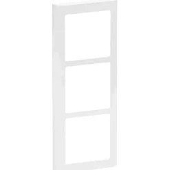 Fuga Designramme 63 Soft | 3 Modul | Hvid