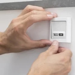 Fuga designramme 63 Soft | 1 modul | Hvid
