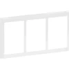 Fuga Designramme 63 Soft | 3x1.5 Modul | Hvid