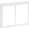 Fuga Designramme 63 Soft | 2x1.5 Modul | Hvid