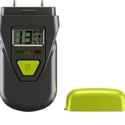 Fugtmåler | Til træ og byggematerialer | Batteri | Sort
