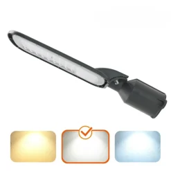 Gadelampe | 4000K | 10000lm | 100W | IP65 | BRELUXO | Sort