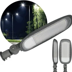 Gadelampe | 4000K | 27000lm | 200W | IP66 | VESPA PRO | Sort