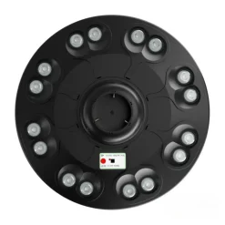 Gadelampe Solcelle | 4000K | 1500lm | IP54 | Skumrings- og bevægelsessensor | LUVIA | Sort