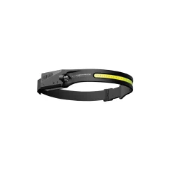 Genopladelig LED pandelampe | bevægelsessensor | IPX2