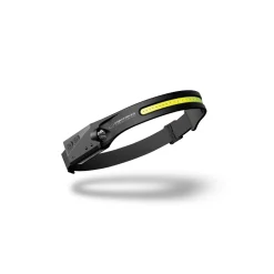 Genopladelig LED pandelampe | bevægelsessensor | IPX2