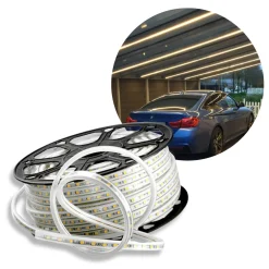 GLORIE LED Strip 230V | 3000K | 1100lm/m | 8W/m