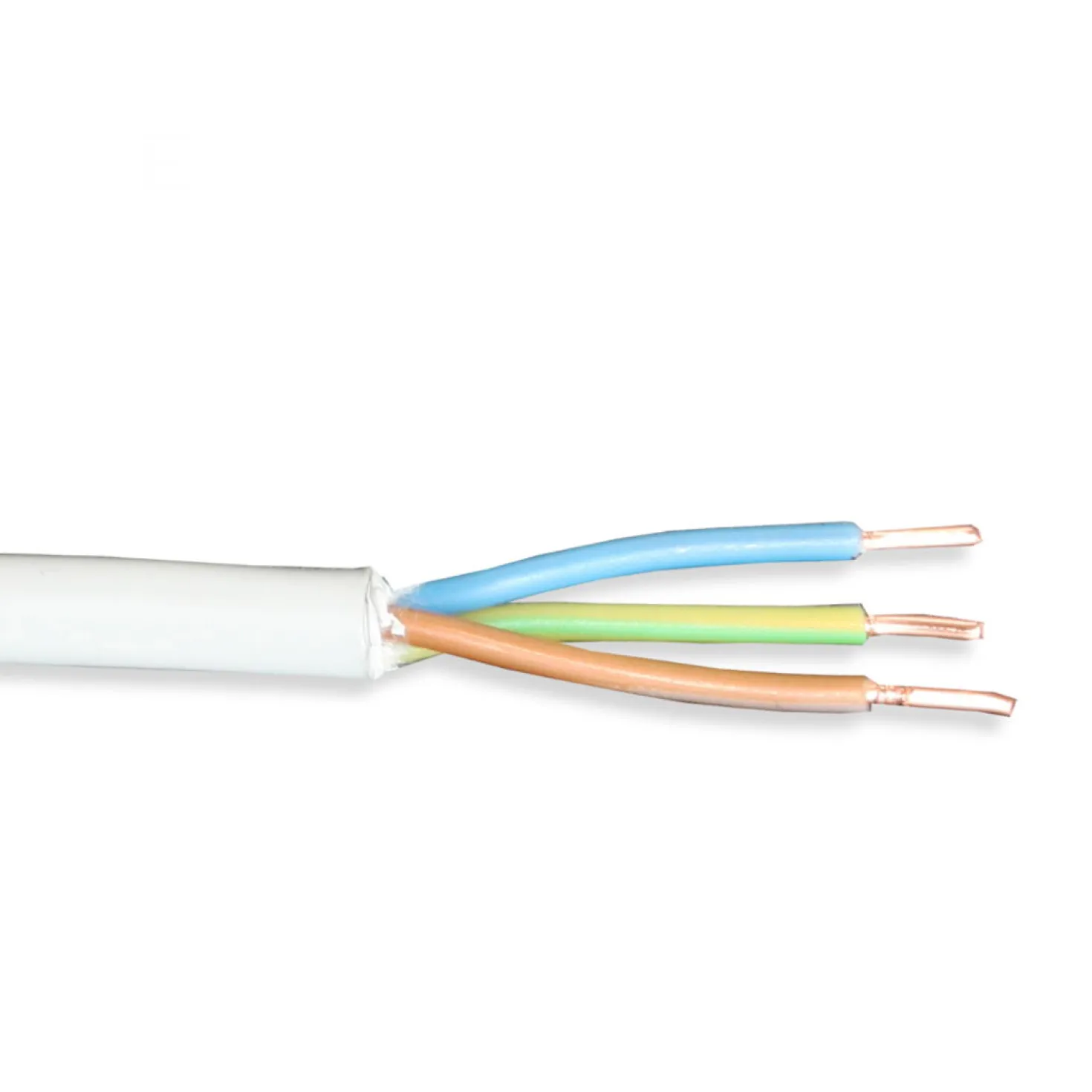 3G1,5mm2 Downlight -og installationskabel (Afklip meter køb)