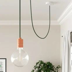 Grøn Stofledning | Creative Cables | 5 Meter | 3x0.75mm2