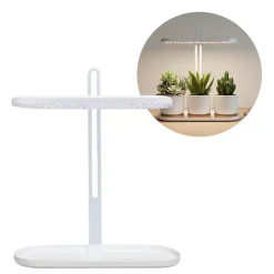 Grolys til Krydderurter | 13,4 PPF | 12W | Justerbar Højde | Timer | BLOOM | Hvid