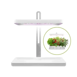 Grolys til Kryderurter | 2-Pak | 20 PPF | 20W | Justerbar Højde | Timer | BLOOM | Hvid