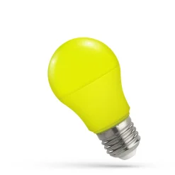 Gul LED Pære | E27 | 4.9W | Farvede Pære