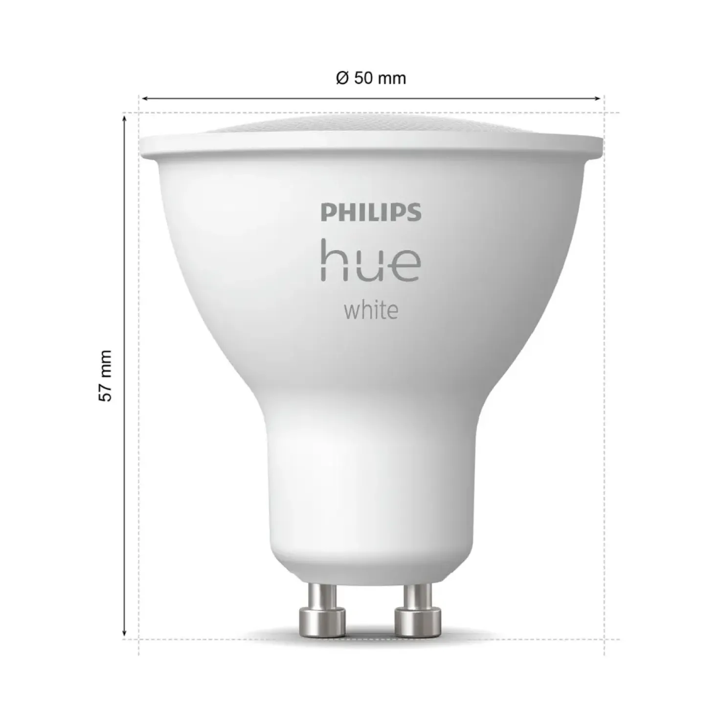 Have Spot | Inkl. Philips Hue Gu10 | White | 400lm | 4,2W