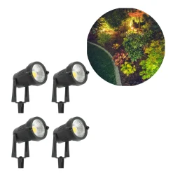 Havespot | 4-Pak | 4000K | 400lm | 5W | BLAKE | Sort