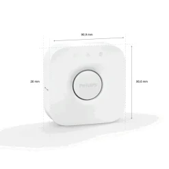 Havespot Sæt | 4-Pak | Inkl. Philips Hue Gu10 | White & Color Ambiance | Bridge | 400lm | 4,2W