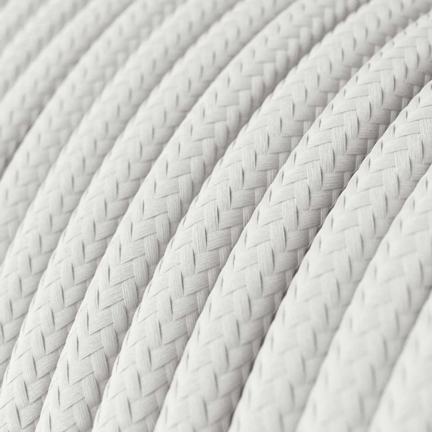 Hvid Stofledning | Creative Cables | 5 Meter | 3x0.75mm2