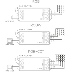 5i1 LED Controller | WiFi+2.4G | PW5