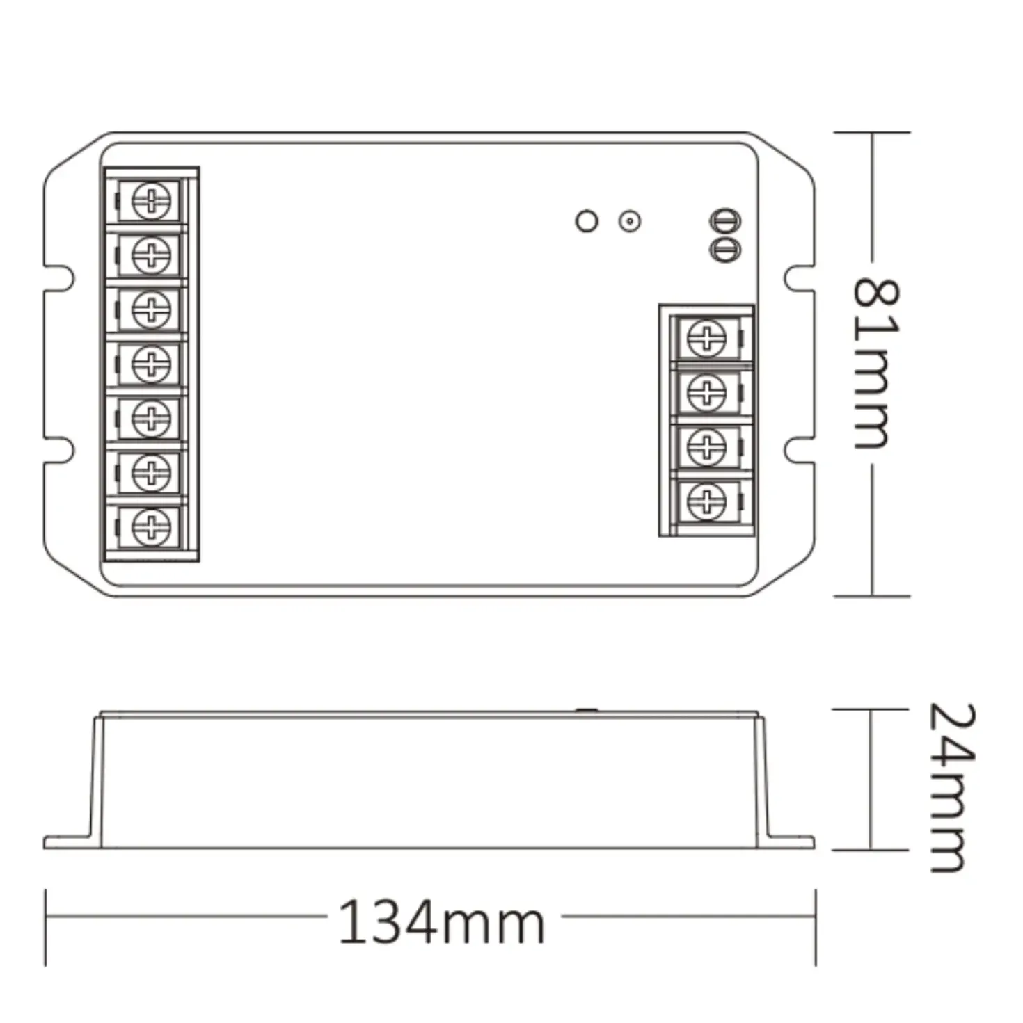 5i1 LED Controller | Zigbee 3.0 + 2.4Ghz | HZ5 | 12/48V