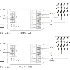 5i1 LED Controller | Zigbee 3.0 + 2.4Ghz | HZ5 | 12/48V