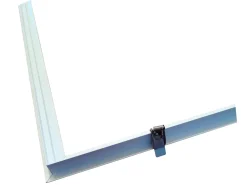Indbygningsramme til LED Panel 30x120 | 25mm | Klik til Gips & Troldtekt | Hvid