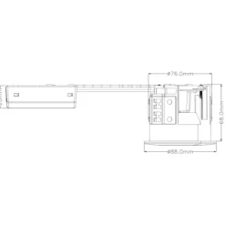 Indbygningsspot Sæt | 3-Pak | Inkl. Philips Hue Gu10 | White Ambiance | 400lm | 4,2W | Hvid