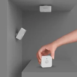 Indbygningsspot Sæt | 10-Pak | Inkl. Philips Hue Gu10 | White Ambiance | Bridge + Sensor | 400lm | 4,2W