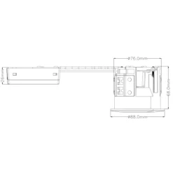 Indbygningsspot Sæt | 10-Pak | Inkl. Philips Hue Gu10 | White Ambiance | Bridge + Switch | 400lm | 4,2W