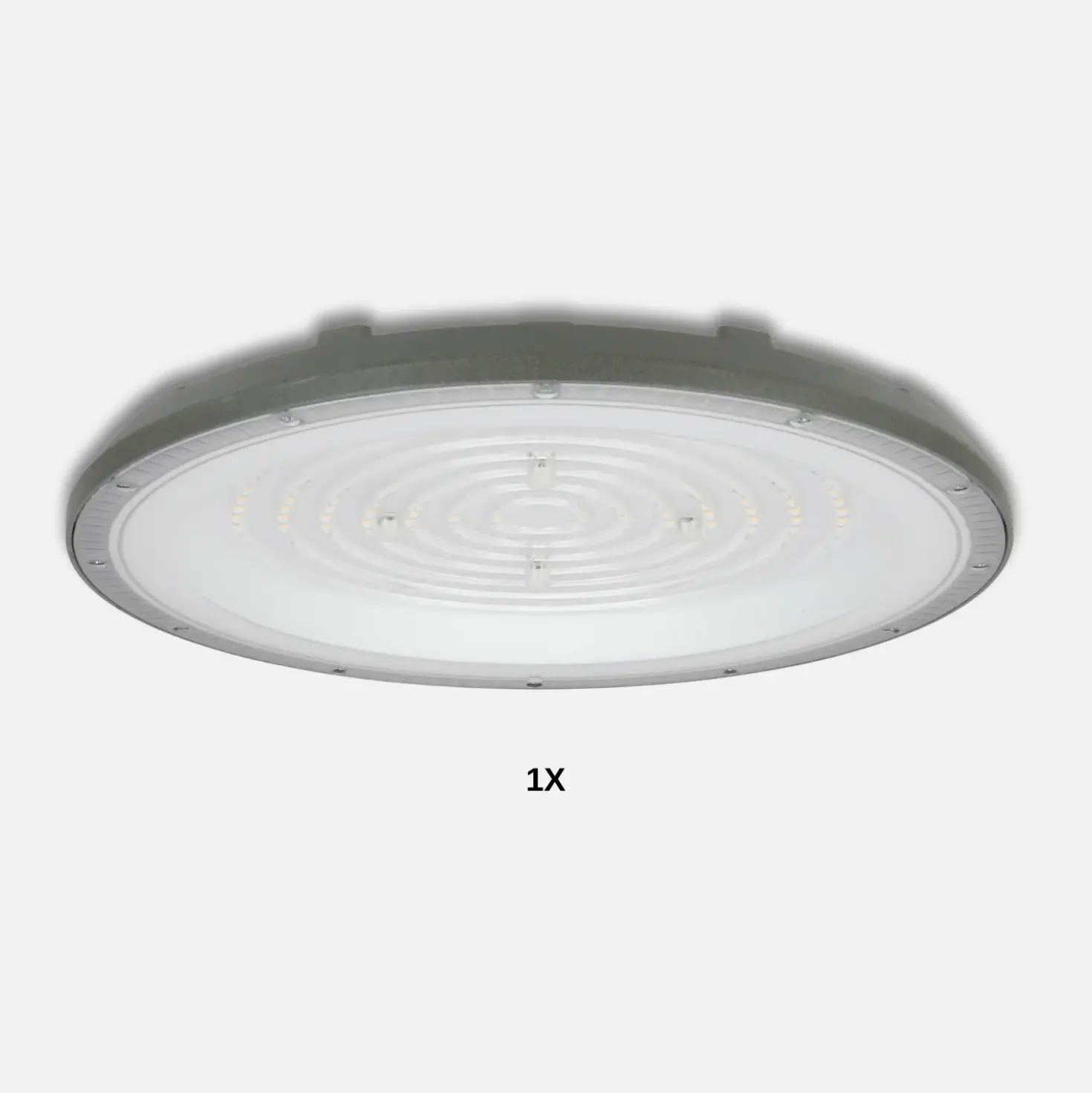 Industrilampe | LED High Bay | 10-Pak | 4000K | 10000lm | 100W | SULAN | Grå