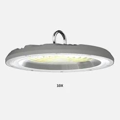 Industrilampe | LED High Bay | 10-Pak | 4000K | 10000lm | 100W | SULAN | Grå
