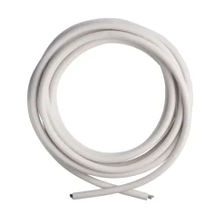 Installationskabel | 5G1,5 mm² | 5m | Plastkappeledning | Hvid