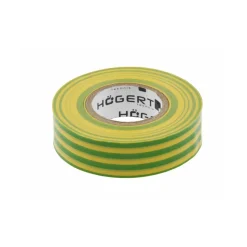 Isoleringstape | Gul og Grøn | 20m x 19mm | PVC