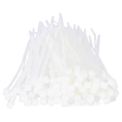Kabelbinder pakke | 100x2.5mm | 100stk | Kabel strips | Hvid